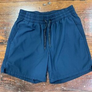 Men's Athletic Shorts in Deep Blue